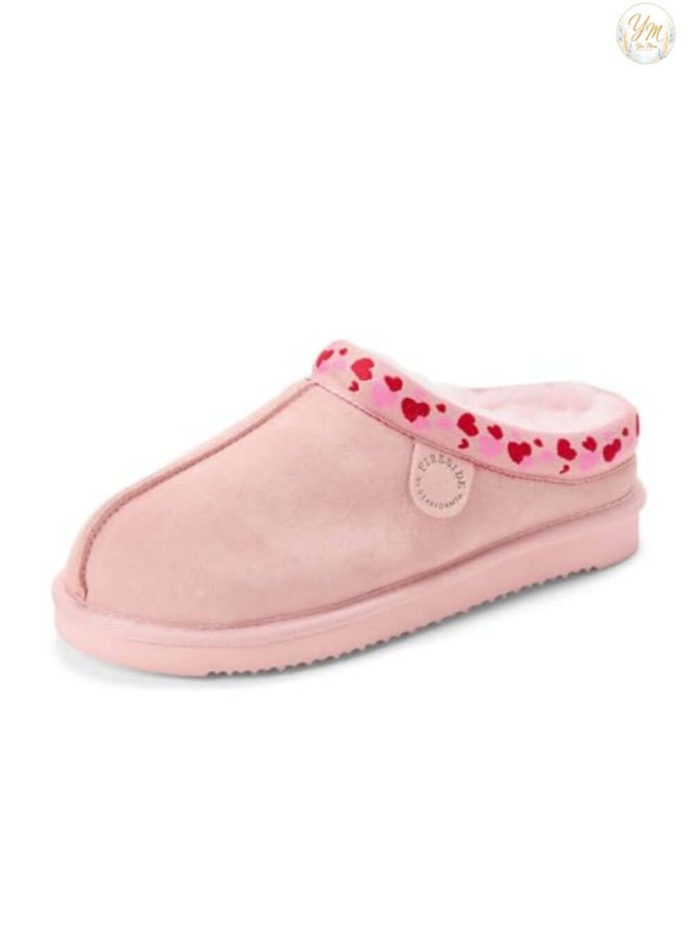 Genuine Shearling Clog Slippers Indoor/Outdoor Suede Cozy Comfort